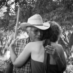 Singer songwriter Christine Rosander and her father, Glen Rosander at Park Winters where Been A Long Time album video was filmed.