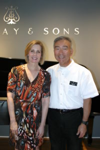 Christine & David at Steinway & Sons Recital