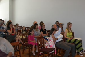 Filming Christen at Steinway & Sons Recital