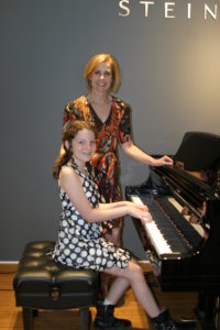 Maisie & Christine at Steinway & Sons Recital