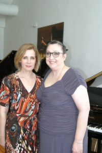 Ruth Stone Holt & Christine at Steinway & Sons Recital