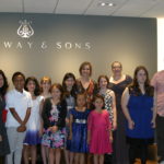 Group photo of students at Steinway & Sons Recital