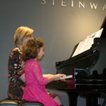 Zara Edler performing at Steinway & Sons Recital