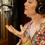 Singer songwriter Christine Rosander Recording Studio