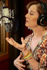 Singer songwriter Christine Rosander Recording Studio