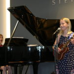 Ellie sings at Steinway & Sons Recital