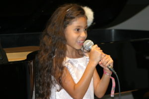 Jade sings at Steinway & Sons Recital