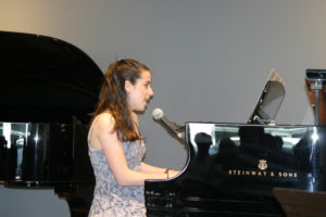 Mikayla sings at Steinway & Sons Recital