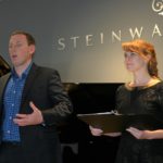 Nick & Amanda at Steinway & Sons Recital