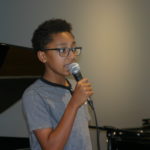 William sings at Steinway & Sons recital